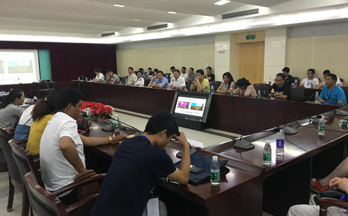 西藏各中學(xué)科技輔導(dǎo)老師赴我館交流學(xué)習(xí)