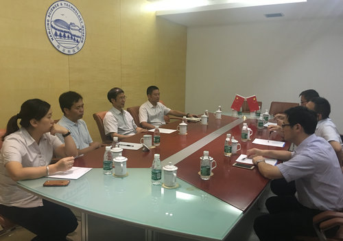 泰州市科協(xié)領(lǐng)導(dǎo)來我館參觀調(diào)研