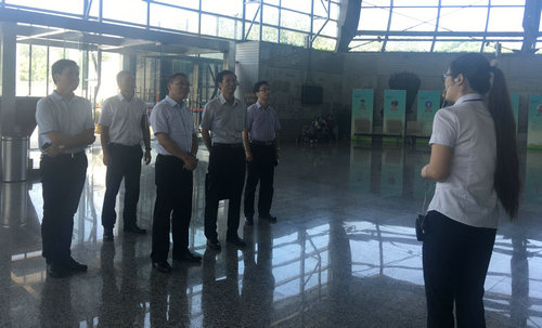 泰州市科協(xié)領(lǐng)導(dǎo)來我館參觀調(diào)研