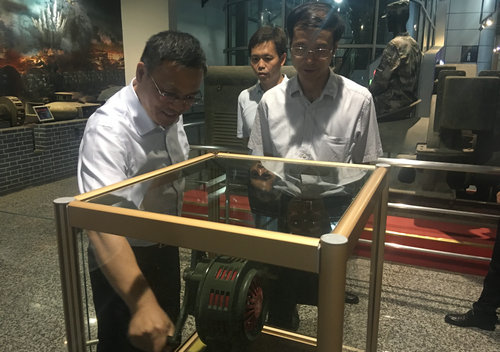 泰州市科協(xié)領(lǐng)導(dǎo)來我館參觀調(diào)研