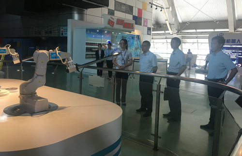 泰州市科協(xié)領(lǐng)導(dǎo)來我館參觀調(diào)研