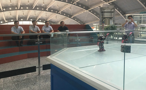 泰州市科協(xié)領(lǐng)導(dǎo)來我館參觀調(diào)研