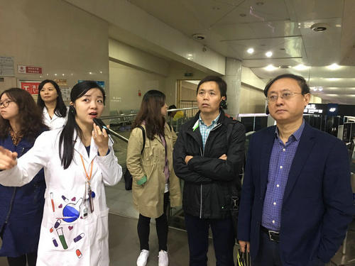 莊文輝副主席率南京科技館赴合肥科技館考察