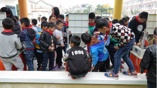 我館科普大篷車開進(jìn)高淳椏溪鎮(zhèn)中心小學(xué)