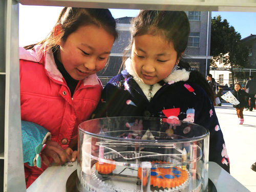 南京科技館“科普大篷車”走進(jìn)高淳5校