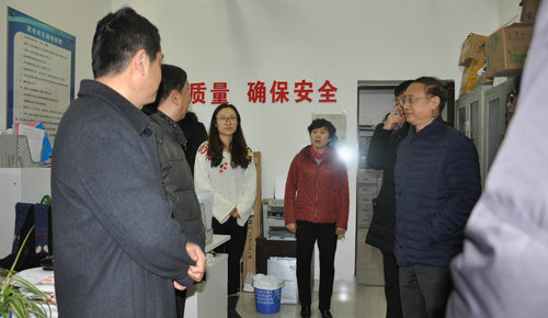 市科協(xié)領(lǐng)導(dǎo)新年走訪慰問科技館員工