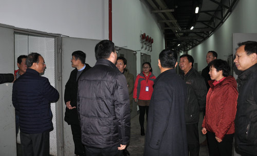 市科協(xié)領(lǐng)導(dǎo)新年走訪慰問科技館員工