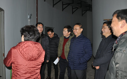 市科協(xié)領(lǐng)導(dǎo)新年走訪慰問科技館員工