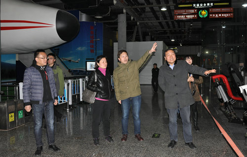 市人防辦領(lǐng)導(dǎo)來館考察調(diào)研