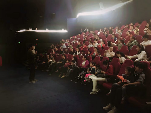 聽蝴蝶老師在科技館講蝴蝶的故事