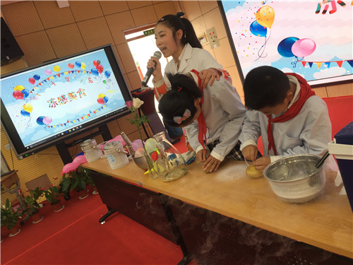 《-196℃的誘惑》助力南京市建鄴實(shí)驗(yàn)小學(xué)科技節(jié)