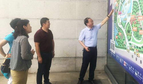 烏魯木齊科協(xié)領(lǐng)導考察南京科技館