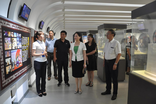 商洛市科協(xié)領(lǐng)導(dǎo)來(lái)我館