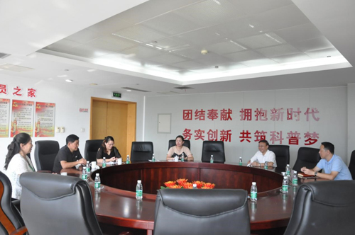 商洛市科協(xié)領(lǐng)導(dǎo)來(lái)我館