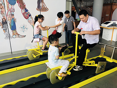 南京科技館基礎(chǔ)科學(xué)展區(qū)正式向公眾開放