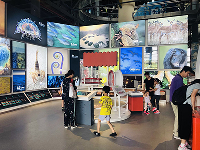 南京科技館基礎(chǔ)科學(xué)展區(qū)正式向公眾開放