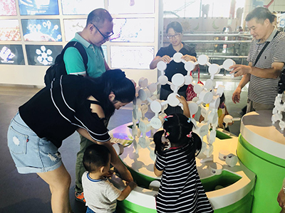 南京科技館基礎(chǔ)科學(xué)展區(qū)正式向公眾開放