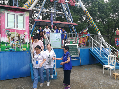 科苑商貿(mào)開展游樂場設施故障應急演練