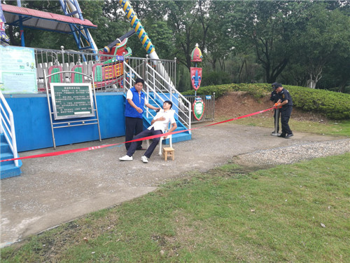 科苑商貿(mào)開展游樂場設施故障應急演練