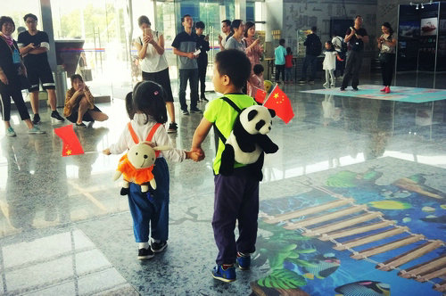科技館國(guó)慶“科普游”倍受游客青睞