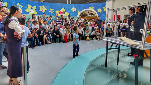 科技館國(guó)慶“科普游”倍受游客青睞