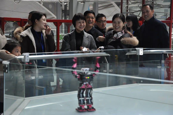 桂林市科協(xié)領(lǐng)導來南京科技館考察交流