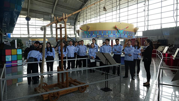 市級機(jī)關(guān)干部參觀南京科技館中國古代科技展