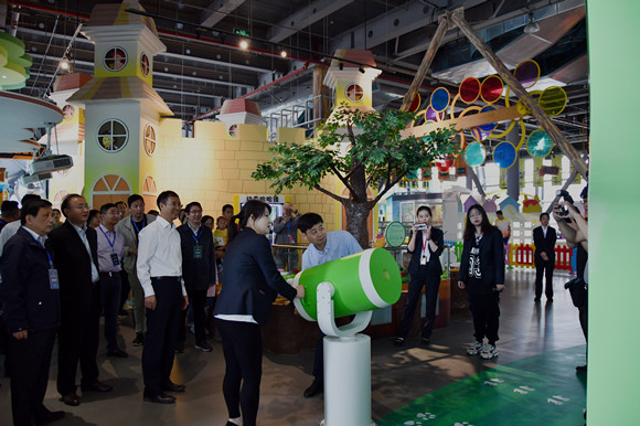 南京科技館“少兒科普體驗(yàn)區(qū)”順利開(kāi)幕