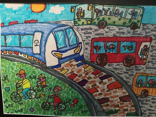 “綠色家園，我的低碳生活”主題繪畫展成功舉辦