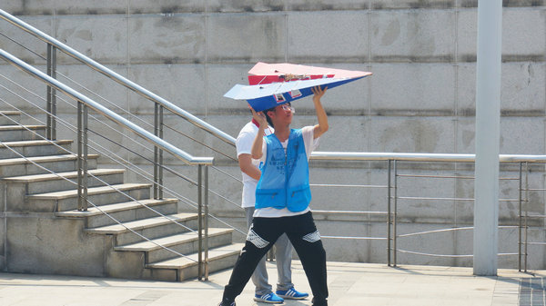“碧海藍(lán)天”科普展在南京科技館開幕