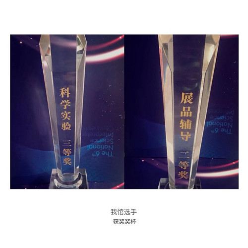 我館選手在全國科技館輔導(dǎo)員大賽中喜獲佳績