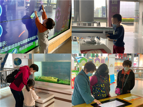 春暖花開(kāi)正當(dāng)時(shí) 科技館里復(fù)工忙