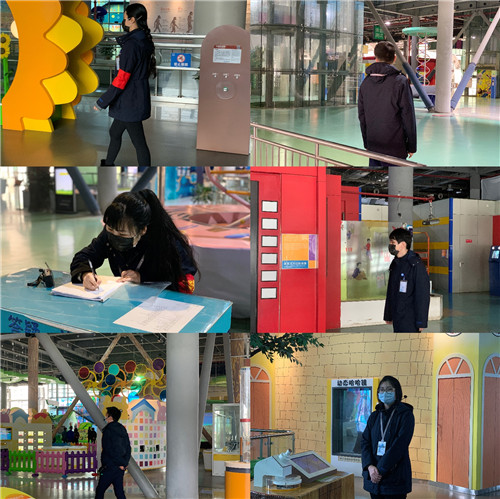 春暖花開(kāi)正當(dāng)時(shí) 科技館里復(fù)工忙