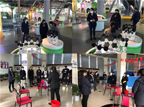 春暖花開(kāi)正當(dāng)時(shí) 科技館里復(fù)工忙