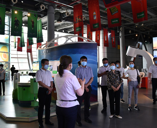 許昌市科協(xié)一行到訪南京科技館