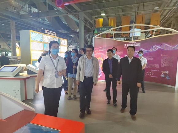 廣州市科協(xié)一行來我館考察