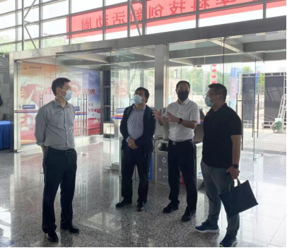 南京市文化和旅游局資源開發(fā)處處長丁波一行來我館開展安全檢查