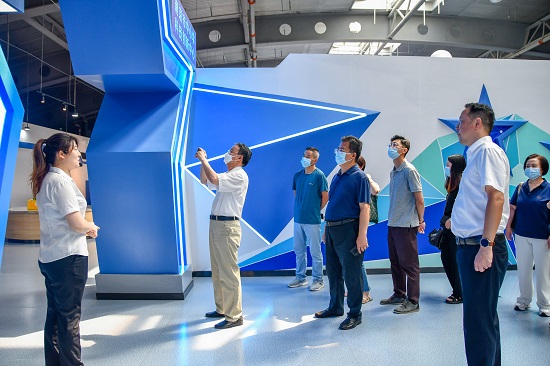 中國科協(xié)領(lǐng)導(dǎo)蒞臨南京科技館調(diào)研考察工作