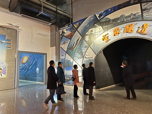 江蘇省應(yīng)急廳一行來我館參觀調(diào)研