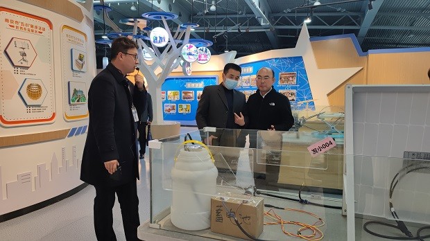 青島市科協(xié)來(lái)館交流參觀